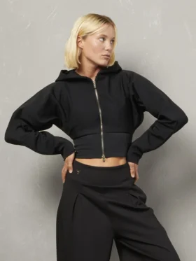 Felpa Agnes con zip integrale Felpa Agnes con zip integrale