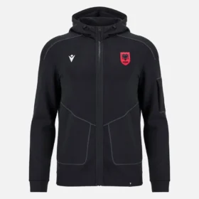 Felpa con cappuccio Athleisure da uomo Albania National Team FSHF 2026/27