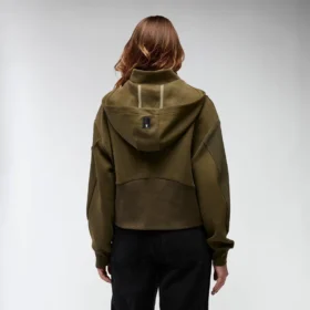 Felpa con cappuccio e zip integrale Bloom