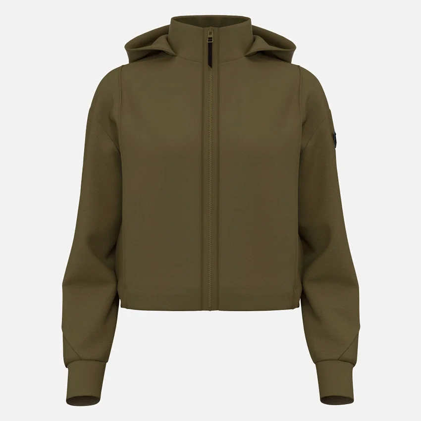 Felpa con cappuccio e zip integrale Bloom Felpa con cappuccio e zip integrale Bloom
