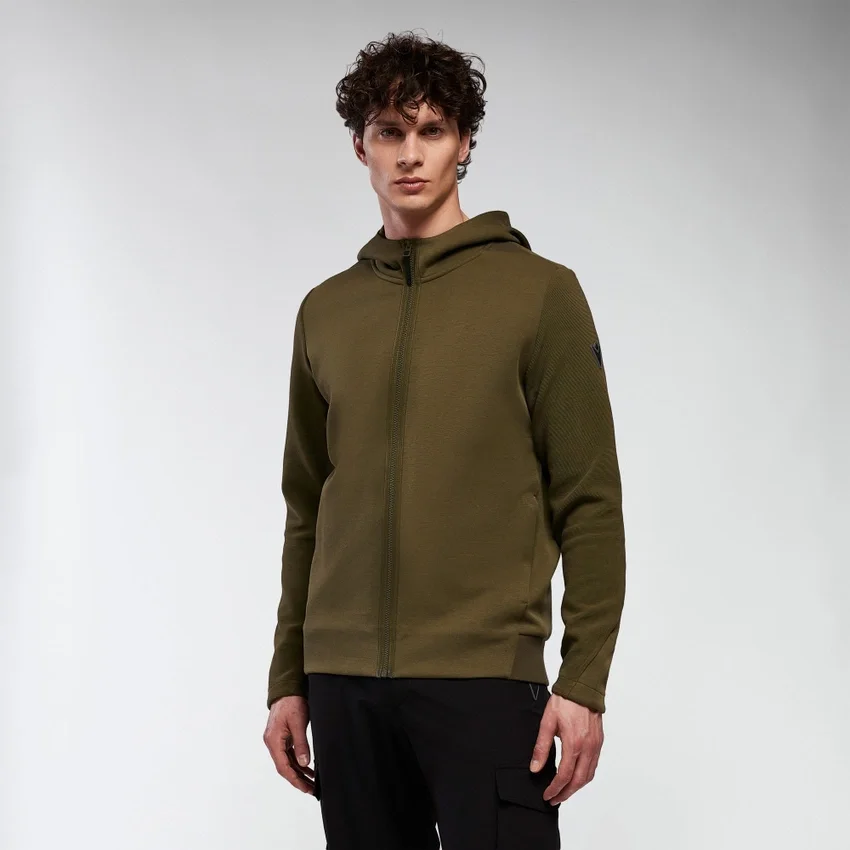 Felpa con cappuccio e zip integrale Midnight Felpa con cappuccio e zip integrale Midnight