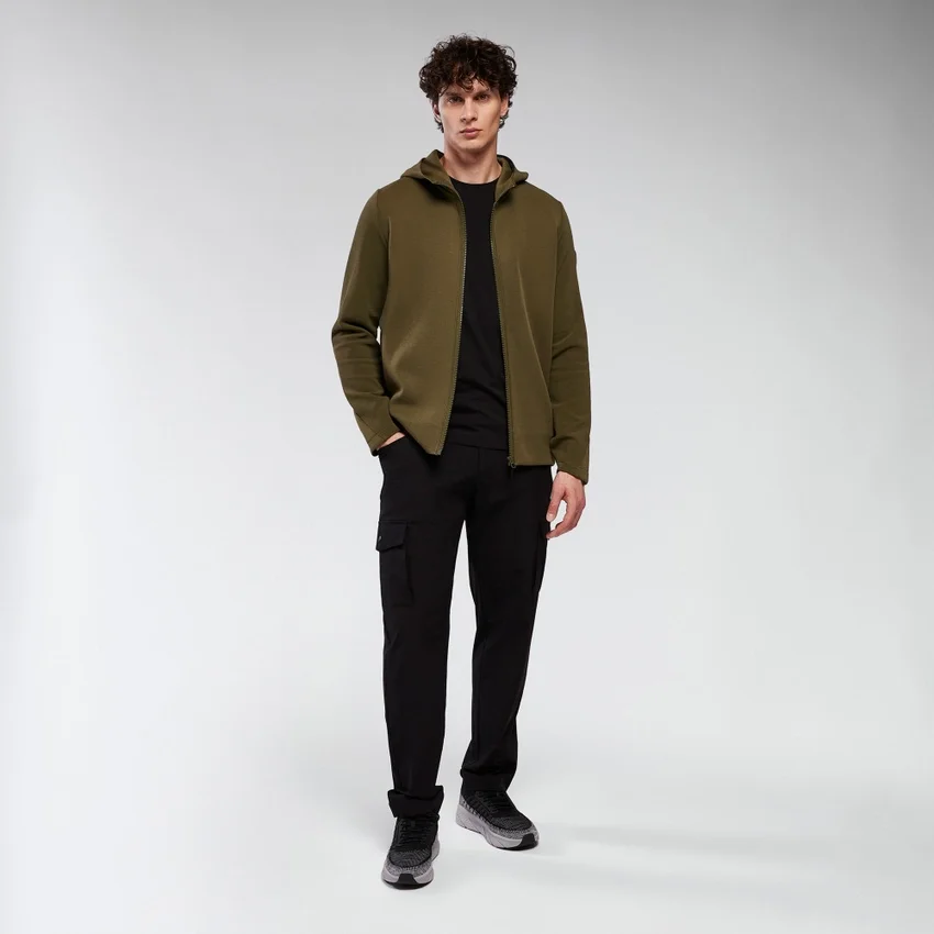 Felpa con cappuccio e zip integrale Midnight Felpa con cappuccio e zip integrale Midnight