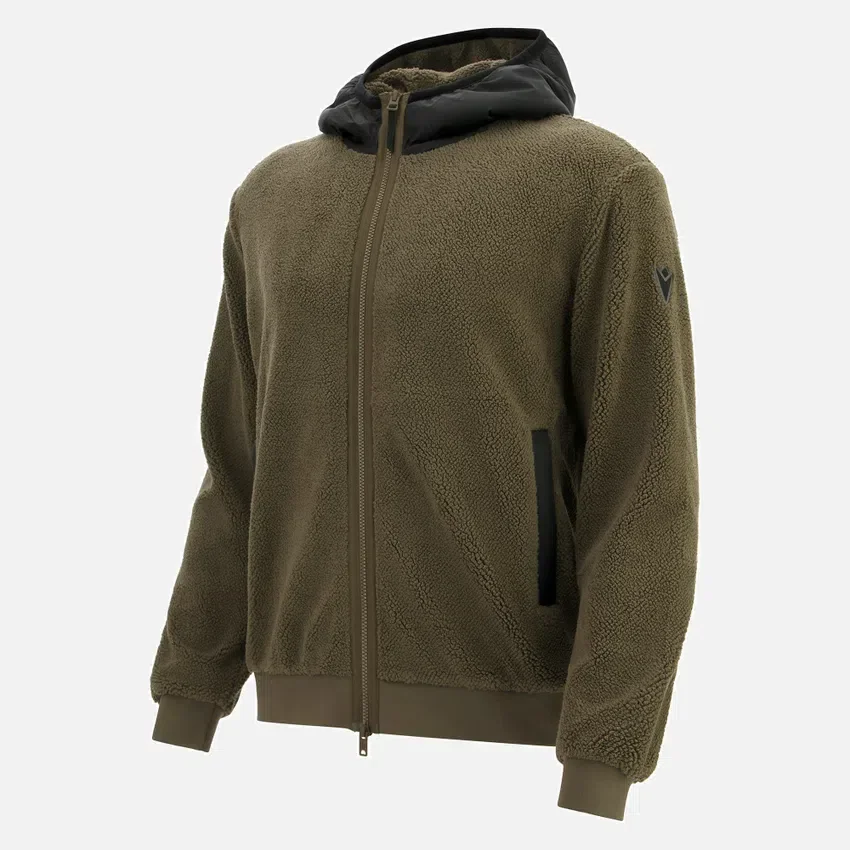Felpa con cappuccio e zip integrale Sapporo Teddy Felpa con cappuccio e zip integrale Sapporo Teddy