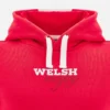 Felpa con cappuccio rossa Welsh Rugby 2025/26 Felpa con cappuccio rossa Welsh Rugby 2025/26