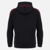 Felpa con cappuccio Welsh Rugby 2025/26 Black Athleisure Tech Felpa con cappuccio Welsh Rugby 2025/26 Black Athleisure Tech