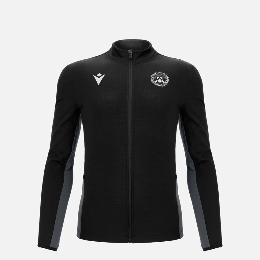 Felpa con zip integrale della linea Junior Fan Udinese Calcio 2025/26 Felpa con zip integrale della linea Junior Fan Udinese Calcio 2025/26