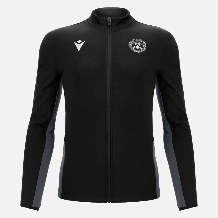 Felpa con zip integrale della linea per adulti Udinese Calcio 2025/26 Felpa con zip integrale della linea per adulti Udinese Calcio 2025/26