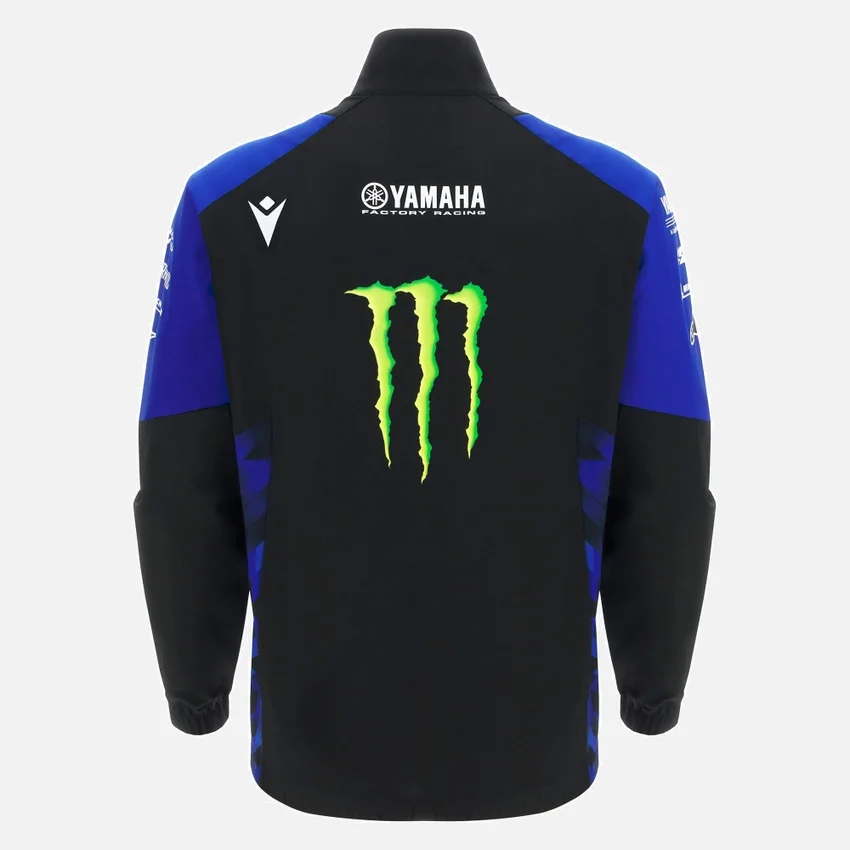 Felpa con zip integrale Monster Energy Yamaha MotoGP 2026 Man Team Replica Felpa con zip integrale Monster Energy Yamaha MotoGP 2026 Man Team Replica