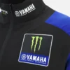 Felpa con zip integrale Monster Energy Yamaha MotoGP 2026 Man Team Replica Felpa con zip integrale Monster Energy Yamaha MotoGP 2026 Man Team Replica