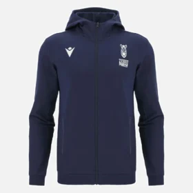 Felpa con zip integrale per adulti Zebre Parma 2025/26 Felpa con zip integrale per adulti Zebre Parma 2025/26