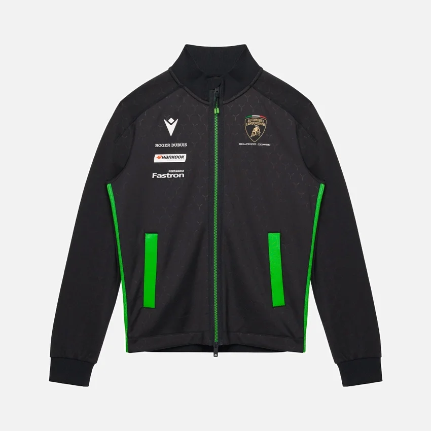Felpa con zip integrale per bambini Automobili Lamborghini Squadra Corse Felpa con zip integrale per bambini Automobili Lamborghini Squadra Corse
