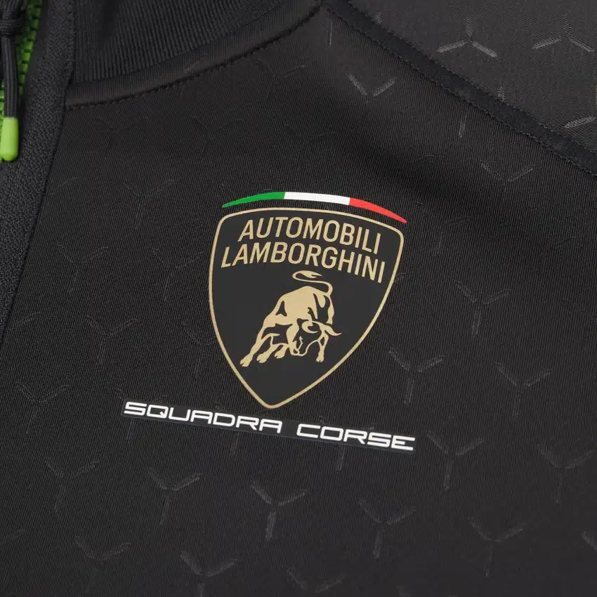 Felpa con zip integrale per bambini Automobili Lamborghini Squadra Corse Felpa con zip integrale per bambini Automobili Lamborghini Squadra Corse