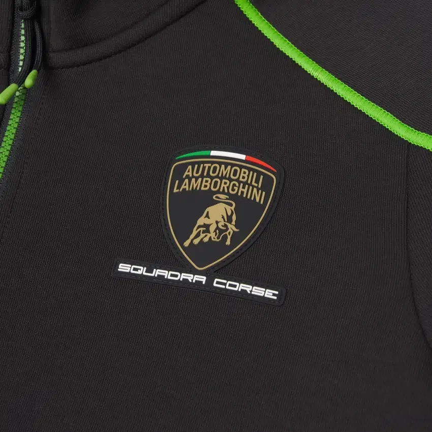 Felpa con zip integrale per bambini Automobili Lamborghini Squadra Corse Felpa con zip integrale per bambini Automobili Lamborghini Squadra Corse