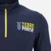 Felpa da allenamento con zip a 1/4 Zebre Parma 2025/26 per adulti Felpa da allenamento con zip a 1/4 Zebre Parma 2025/26 per adulti