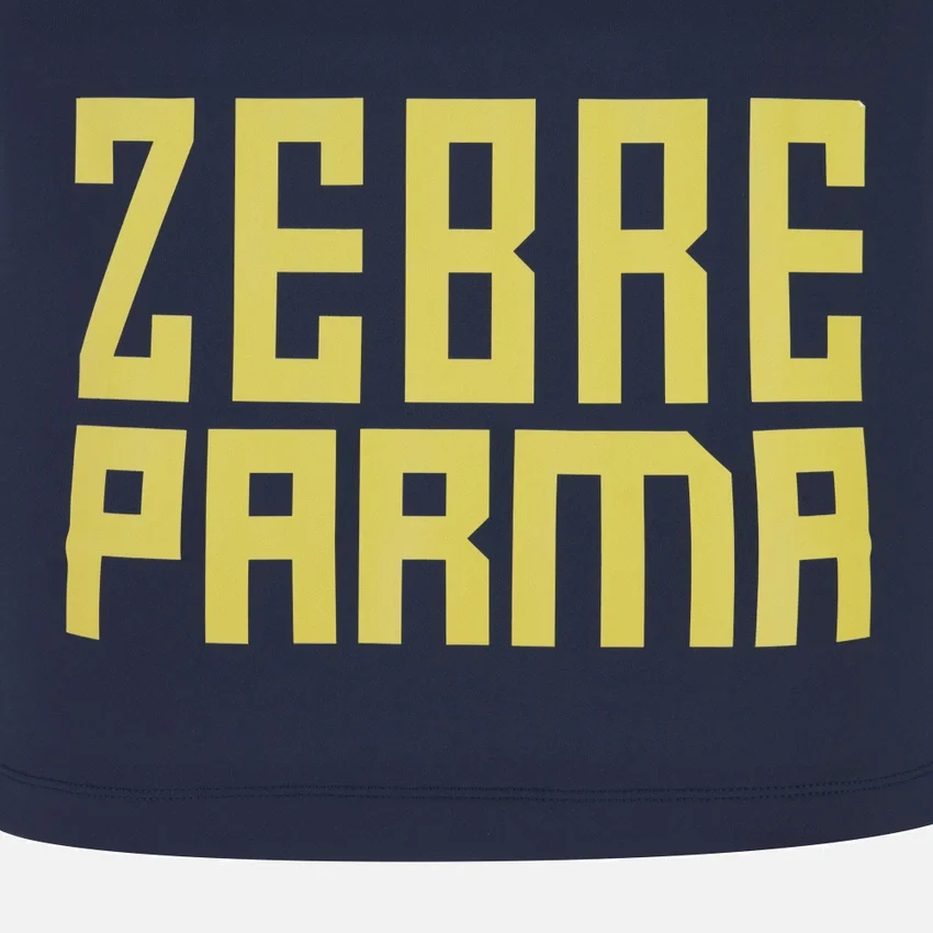 Felpa da allenamento con zip a 1/4 Zebre Parma 2025/26 per adulti Felpa da allenamento con zip a 1/4 Zebre Parma 2025/26 per adulti