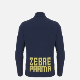 Felpa da allenamento Zebre Parma 2025/26 Junior con zip a 1/4 Felpa da allenamento Zebre Parma 2025/26 Junior con zip a 1/4