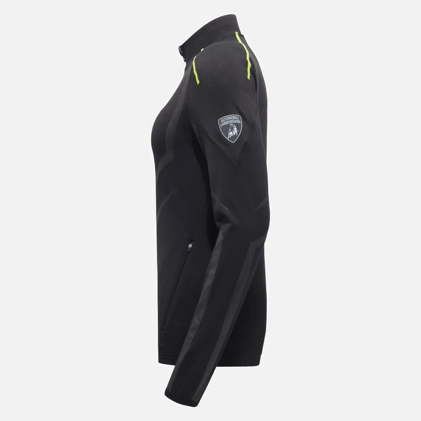 Felpa da donna con zip a 1/4 di Automobili Lamborghini Felpa da donna con zip a 1/4 di Automobili Lamborghini