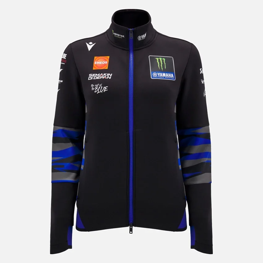 Felpa da donna con zip integrale Yamaha Factory Racing 2025 Felpa da donna con zip integrale Yamaha Factory Racing 2025