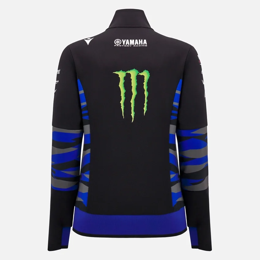 Felpa da donna con zip integrale Yamaha Factory Racing 2025 Felpa da donna con zip integrale Yamaha Factory Racing 2025
