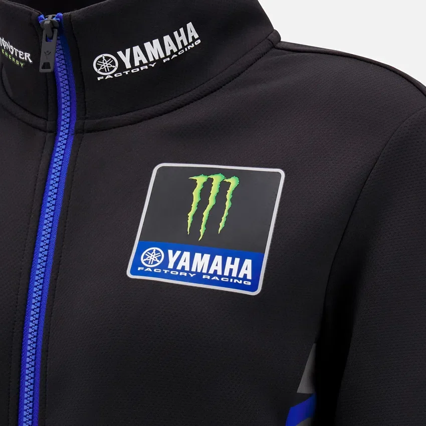 Felpa da donna con zip integrale Yamaha Factory Racing 2025 Felpa da donna con zip integrale Yamaha Factory Racing 2025