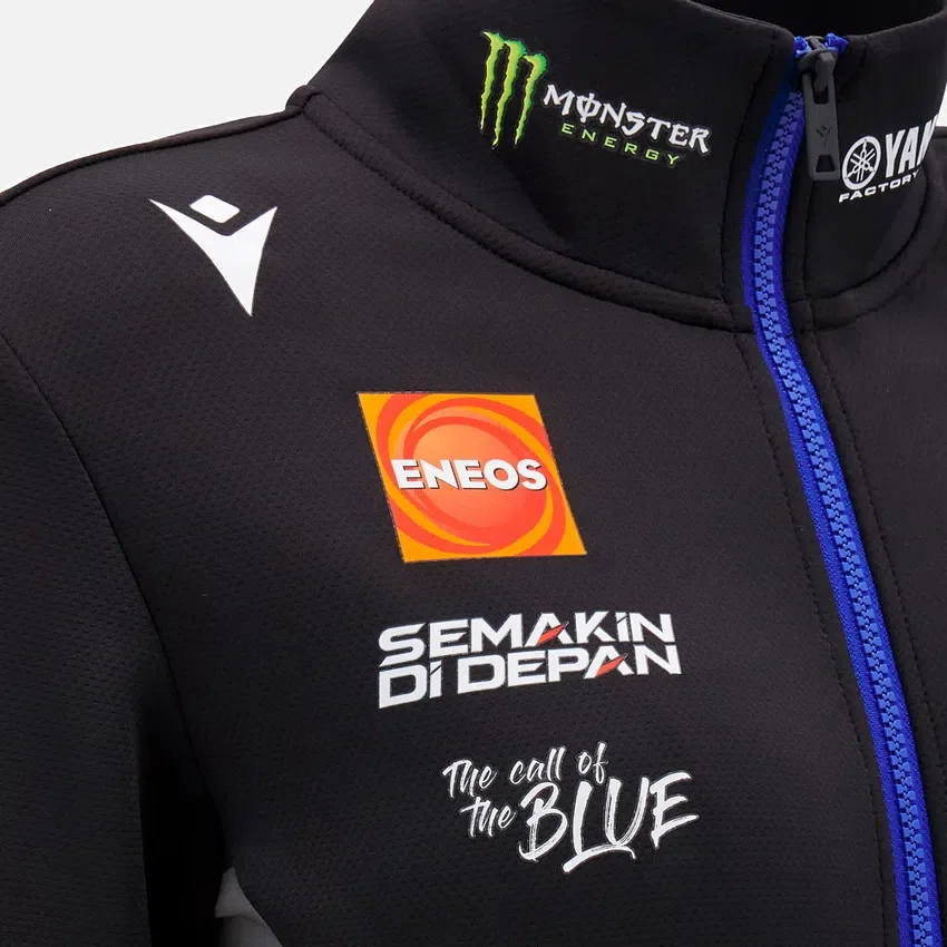 Felpa da donna con zip integrale Yamaha Factory Racing 2025 Felpa da donna con zip integrale Yamaha Factory Racing 2025