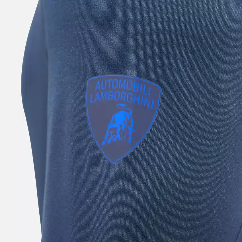 Felpa da uomo con zip a 1/4 di Automobili Lamborghini Felpa da uomo con zip a 1/4 di Automobili Lamborghini