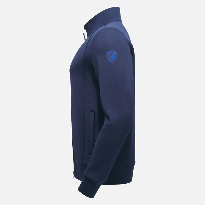 Felpa da uomo con zip integrale Automobili Lamborghini Felpa da uomo con zip integrale Automobili Lamborghini
