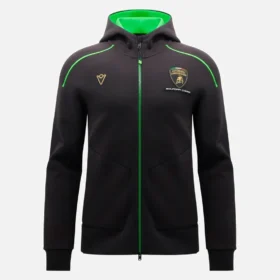 Felpa da uomo con zip integrale Automobili Lamborghini Squadra Corse