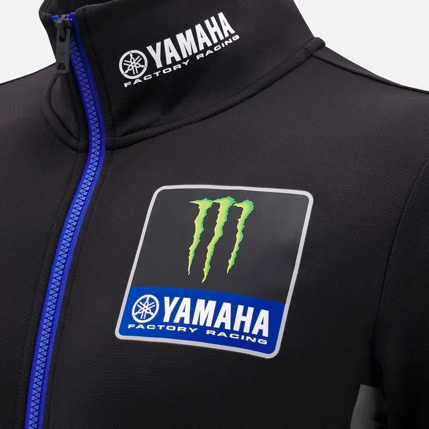 Felpa da uomo con zip integrale Yamaha Factory Racing 2025 Felpa da uomo con zip integrale Yamaha Factory Racing 2025