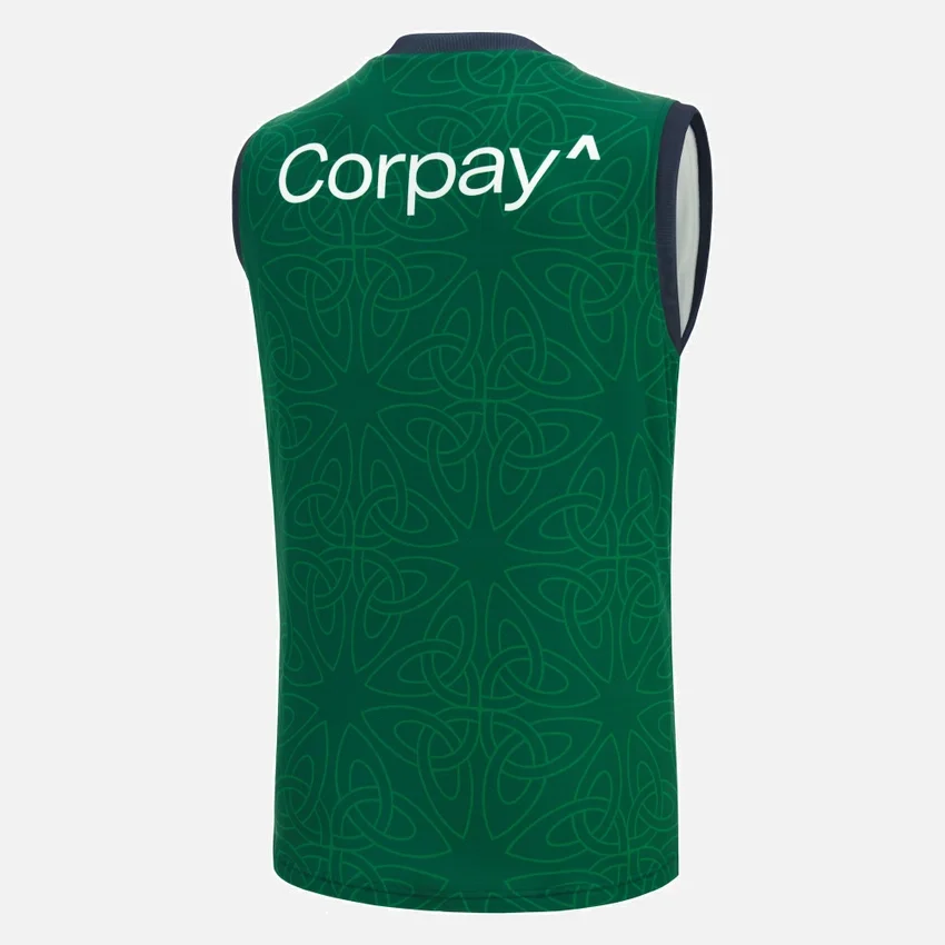 Felpa senza maniche con cappuccio della squadra di cricket irlandese 2026/28 ODI Felpa senza maniche con cappuccio della squadra di cricket irlandese 2026/28 ODI