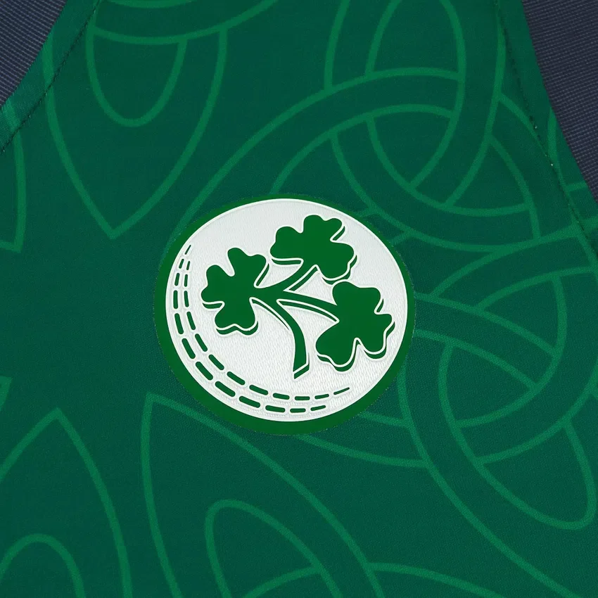 Felpa senza maniche con cappuccio della squadra di cricket irlandese 2026/28 ODI Felpa senza maniche con cappuccio della squadra di cricket irlandese 2026/28 ODI