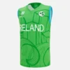 Felpa senza maniche con cappuccio T-20 della squadra di cricket irlandese per la Coppa del Mondo 2026 Felpa senza maniche con cappuccio T-20 della squadra di cricket irlandese per la Coppa del Mondo 2026