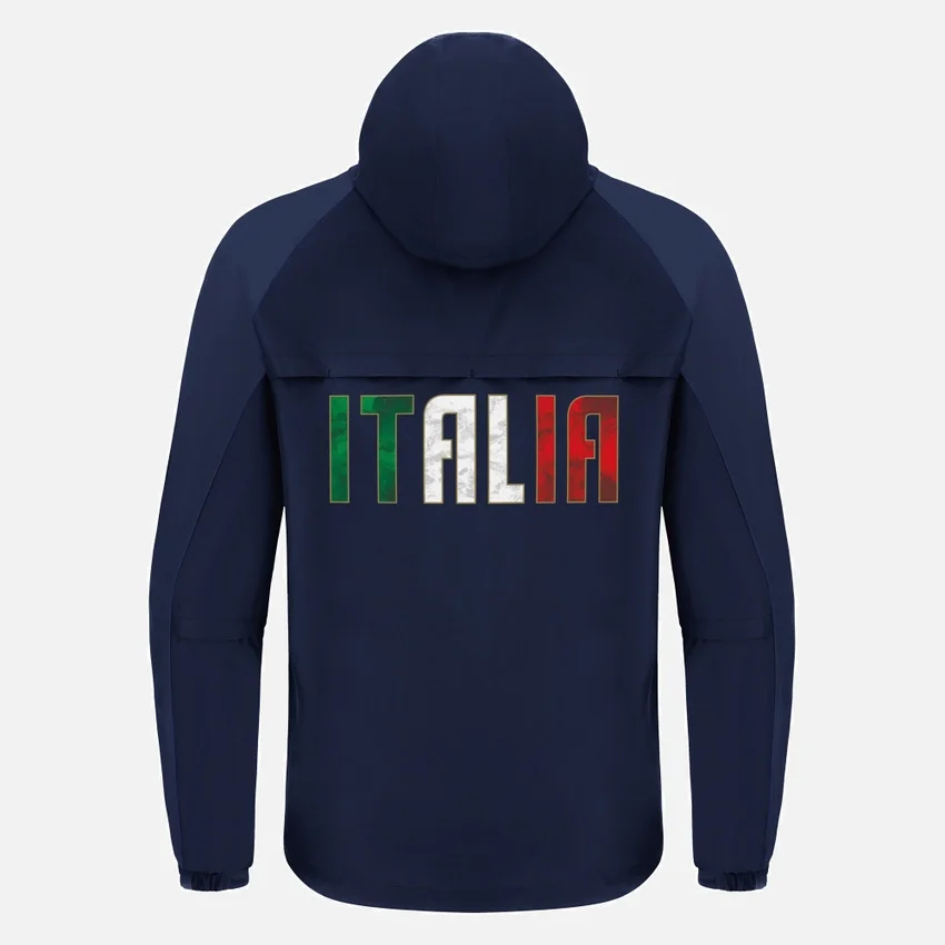 Giacca antipioggia da adulto Italia Rugby 2025/26 Giacca antipioggia da adulto Italia Rugby 2025/26