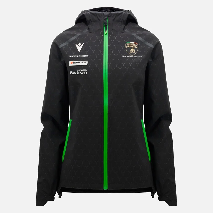 Giacca antipioggia da donna Automobili Lamborghini Squadra Corse Giacca antipioggia da donna Automobili Lamborghini Squadra Corse