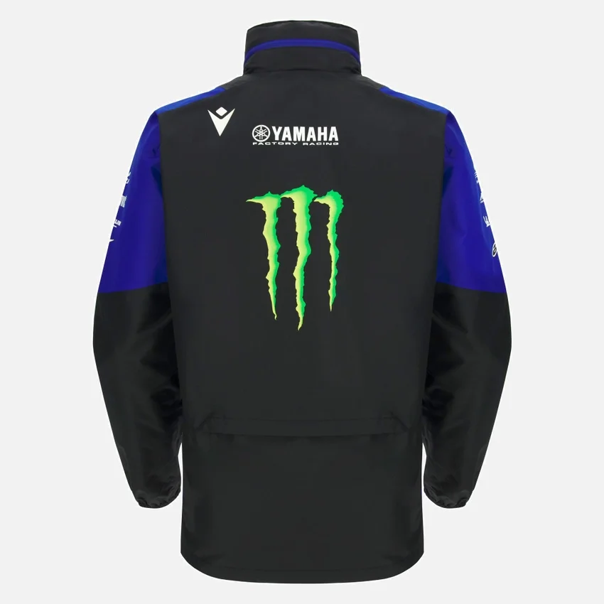 Giacca da doccia Monster Energy Yamaha MotoGP 2026 Man Team Replica Giacca da doccia Monster Energy Yamaha MotoGP 2026 Man Team Replica