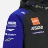 Giacca da doccia Monster Energy Yamaha MotoGP 2026 Man Team Replica Giacca da doccia Monster Energy Yamaha MotoGP 2026 Man Team Replica
