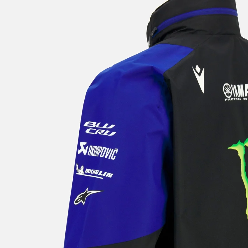 Giacca da doccia Monster Energy Yamaha MotoGP 2026 Man Team Replica Giacca da doccia Monster Energy Yamaha MotoGP 2026 Man Team Replica