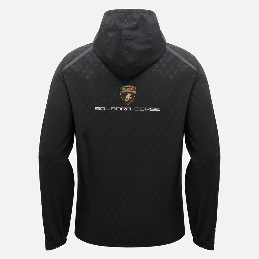 Giacca impermeabile da uomo Automobili Lamborghini Squadra Corse Giacca impermeabile da uomo Automobili Lamborghini Squadra Corse