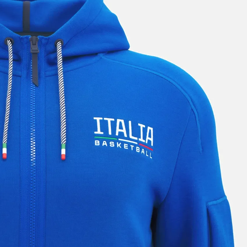 Italbasket 2025/26 Felpe Con Cappuccio da uomo Athleisure Italbasket 2025/26 Felpe Con Cappuccio da uomo Athleisure
