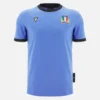 Italia Rugby 2025/26 T-Shirt in cotone a costine linea fan Italia Rugby 2025/26 T-Shirt in cotone a costine linea fan