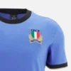 Italia Rugby 2025/26 T-Shirt in cotone a costine linea fan Italia Rugby 2025/26 T-Shirt in cotone a costine linea fan