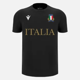 Italia Rugby 2025/26 T-Shirt in cotone linea tifosi adulti