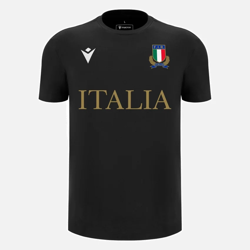 Italia Rugby 2025/26 T-Shirt in cotone linea tifosi adulti Italia Rugby 2025/26 T-Shirt in cotone linea tifosi adulti