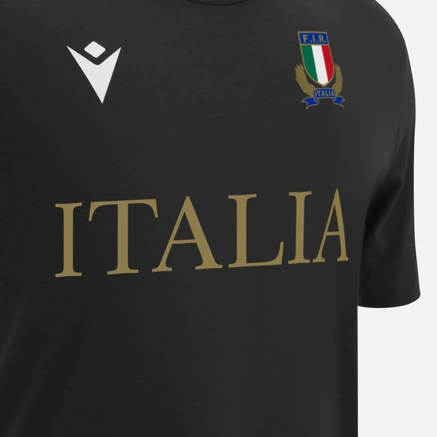 Italia Rugby 2025/26 T-Shirt in cotone linea tifosi adulti Italia Rugby 2025/26 T-Shirt in cotone linea tifosi adulti