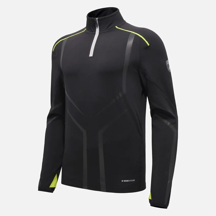 Maglia con zip a 1/4 Automobili Lamborghini Maglia con zip a 1/4 Automobili Lamborghini