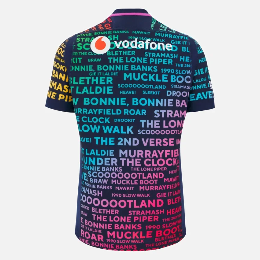 Maglia da allenamento Scottish Rugby 2025/26 Words Maglia da allenamento Scottish Rugby 2025/26 Words