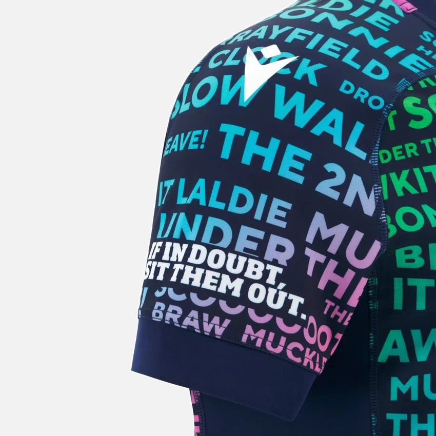 Maglia da allenamento Scottish Rugby 2025/26 Words Maglia da allenamento Scottish Rugby 2025/26 Words