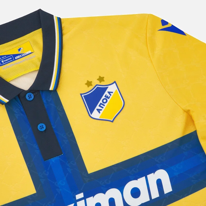 Maglia da casa Apoel FC 2025/26 per adulti Maglia da casa Apoel FC 2025/26 per adulti