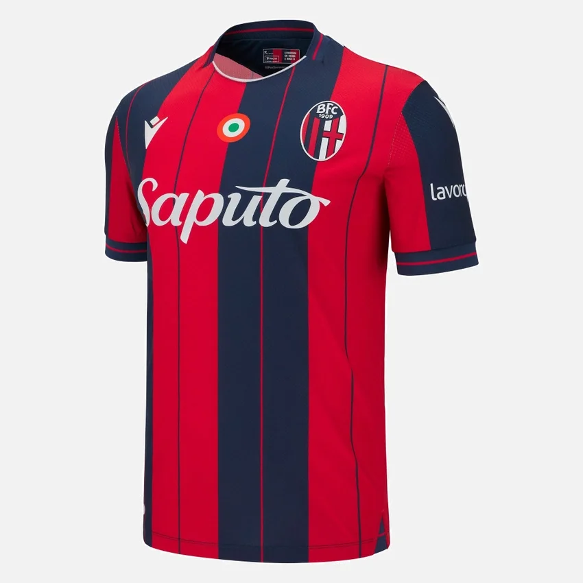 Maglia da casa Bologna FC 1909 2025/26 per adulti Maglia da casa Bologna FC 1909 2025/26 per adulti