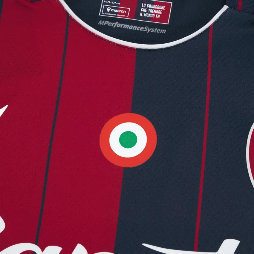 Maglia da casa Bologna FC 1909 2025/26 per adulti Maglia da casa Bologna FC 1909 2025/26 per adulti